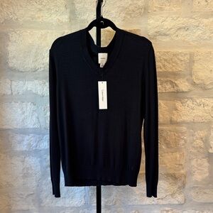 Calvin Klein Women's V-Neck Black Sweater